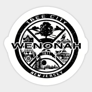 WENONAH, NJ Sticker